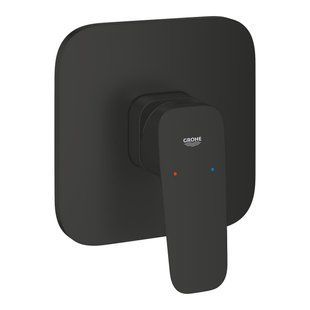 Cubeo матовый черный смеситель скрытого монтажа для душа Grohe 1017772430 1017772430 фото