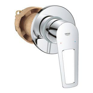 Смеситель скрытого монтажа для душа Grohe BauLoop New, хром 29042001 29042001 фото