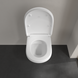 Сиденье крышка для унитаза Villeroy & Boch ViCare 9M67S1T1 SoftClosing QuickRelease White Alpin AntiBac 9M67S1T1 фото 5