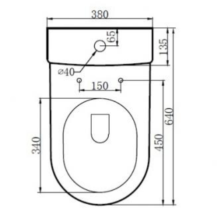 BLATNA Rimless сиденье крышка для унитаза Slim slow-closing Imprese i11837(3) 75650 фото