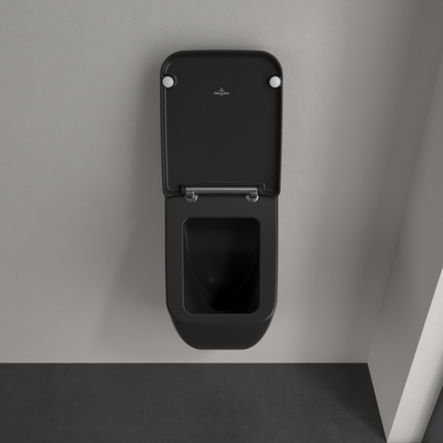 Кришка для пісуара урінала Villeroy & Boch Venticello 8M10S1S5 Ebony CeramicPlus 8M10S1S5 фото