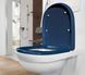 Сидіння кришка для унітаза Villeroy & Boch ViCare 9M67S1P1 SoftClosing QuickRelease Blue AntiBac 9M67S1P1 фото 1