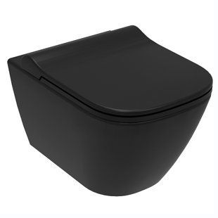 Подвесной Унитаз черный матовый Volle SOLO 13-55-111Black 13-55-111Black фото