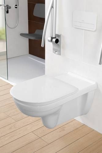 Сиденье крышка для унитаза Villeroy & Boch ViCare 9M676101 White Alpin 9M676101 фото