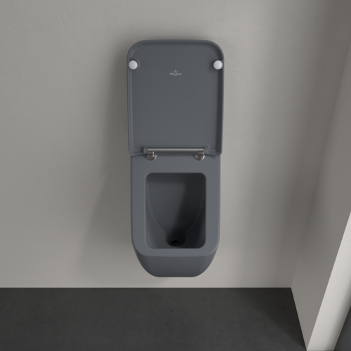 Крышка для писсуара уринала Villeroy & Boch Venticello 8M10S1i4 Graphite CeramicPlus 8M10S1i4 фото