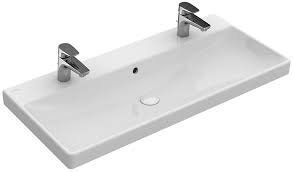 Мебельный Умывальник 100*47см на два смесителя, Villeroy&Boch AVENTO 4156A101 4156A101 фото