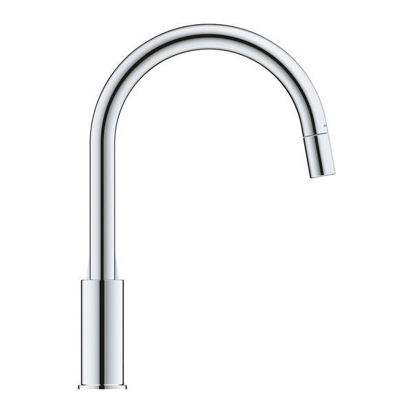 BauEdge високий змішувач для кухні з висувним виливом носиком хром Grohe 30536000 30536000 фото