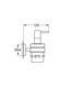 Essentials Дозатор для рідкого мила диспенсер на стіну Grohe 40448001 40448001 фото 2