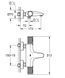 Смеситель с термостатом для ванны Grohe Grohtherm 1000 Performance, хром 34830000 34830000 фото 4