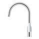 BauEdge високий змішувач для кухні з висувним виливом носиком хром Grohe 30536000 30536000 фото 2