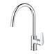 BauEdge високий змішувач для кухні з висувним виливом носиком хром Grohe 30536000 30536000 фото 4