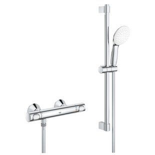 Grohtherm 500 змішувач з термостатом для душу, з душовим гарнітуром, хром Grohe 34796001 34796001 фото