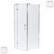 Душевая кабина 90*90 Walk-In распашная без поддона, хром, Volle SOTA 90-C 1038.124501 86236 фото 1