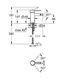 Essence матовый черный смеситель для биде Grohe 24395KF1 24395KF1 фото 4