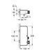 Grohtherm SmartControl матовий чорний змішувач Термостат для душу 1/2&Prime; кнопка Grohe 102169KF00 102169KF00 фото 4