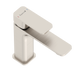 Нікелевий Змішувач для умивальника квадратний soft-cube, 127/111/35. Imprese Bilovec f03500906AA 93654 фото 3