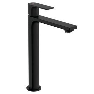 REBRIS E змішувач для умивальника 240, CoolStart,EcoSmart +, чорний матовий HANSGROHE 72591670 72591670 фото