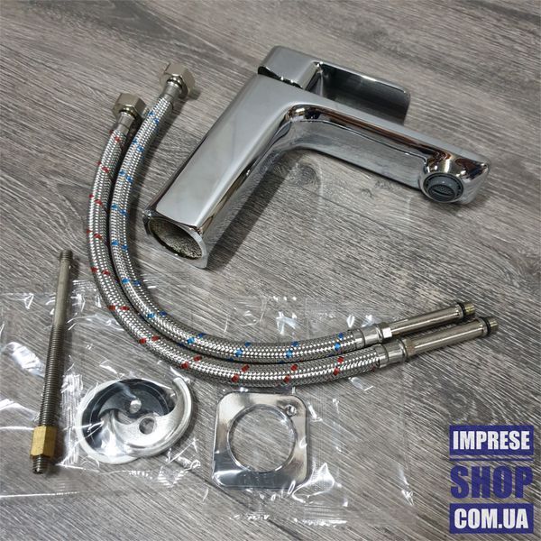 IMPRESE Bilovec 05255 Змішувач для умивальника квадратний 44593 фото