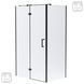 Черная Душевая кабина 120*80 Walk-In распашная без поддона Volle SOTA 1038.134603 83727 фото 1