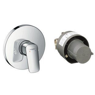 Logis Змішувач для душа, одноважiльний, ПМ, хром HANSGROHE 71666000 71666000 фото