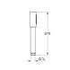 SENA STICK ручний душ, темний графіт, матовий GROHE 26465AL0 26465AL0 фото 2