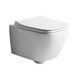 FLAVIO унітаз підвісний безобідковий, з сидінням Slim Soft Close DiMARCO DM2I004WH DM2I004WH фото 1