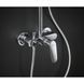 Crometta E 240 1jet Showerpipe Душова система з одноважiльнийним змішувачем, хром HANSGROHE 27284000 27284000 фото 4