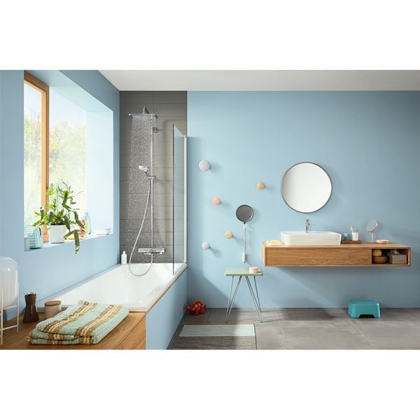 Croma E Showerpipe Душова система 280 1jet з термостатом для ванни, хром HANSGROHE 27687000 27687000 фото