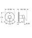 Essence матовый черный смеситель скрытого монтажа Grohe 24168KF1 24168KF1 фото 3